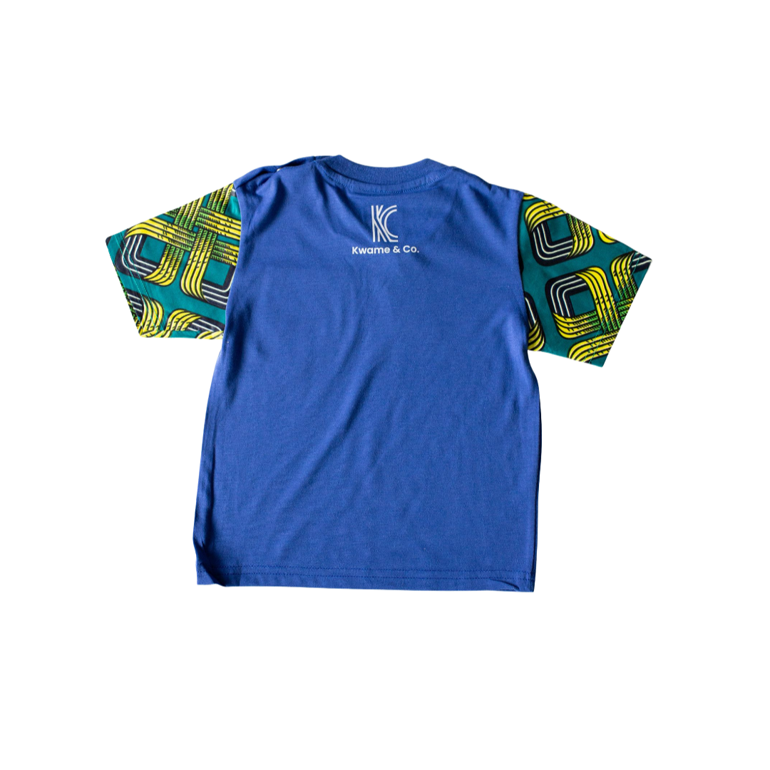'Amenshi' T-Shirt – Blue