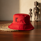 KC Signature Red Bucket Hat